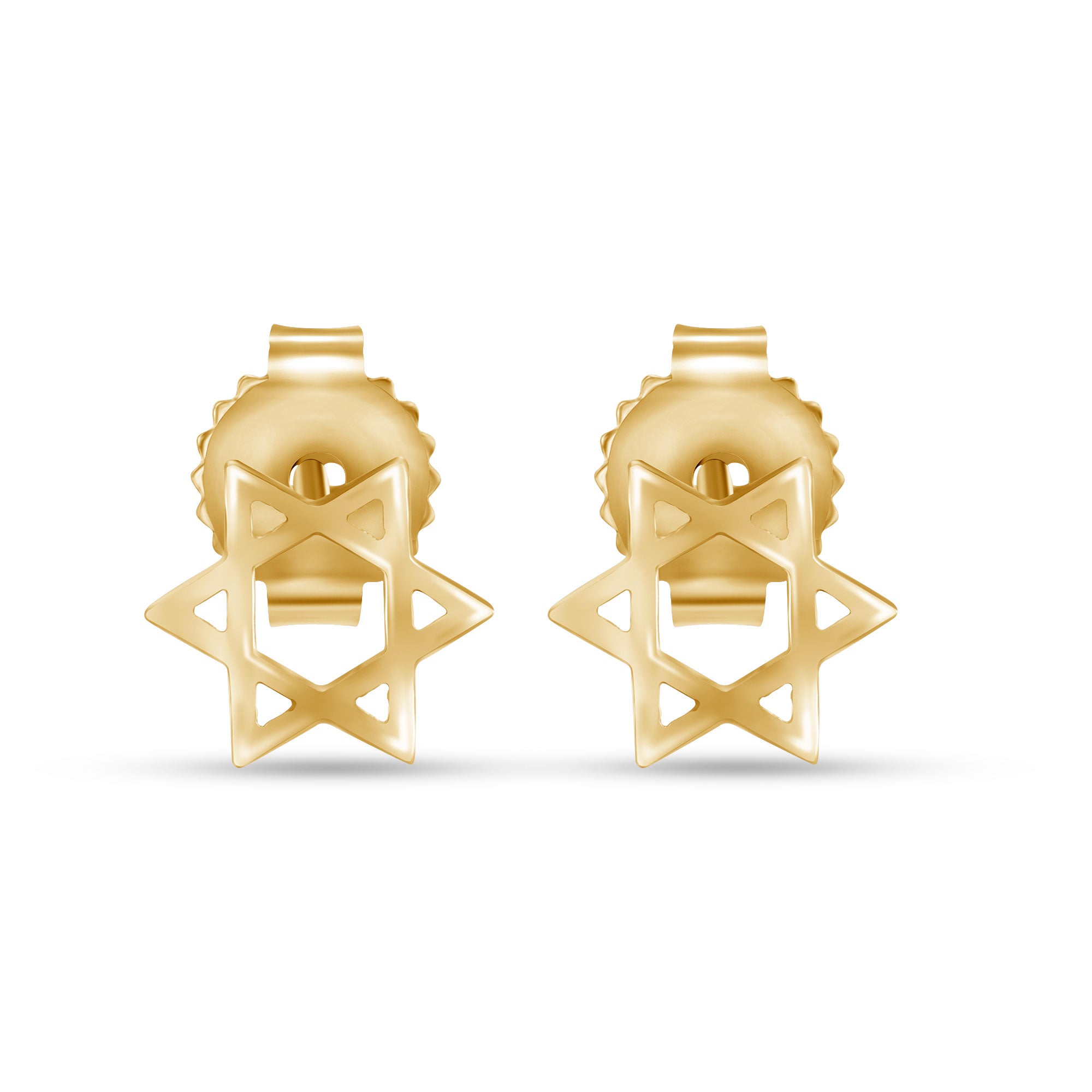 Star of David 14K Studs