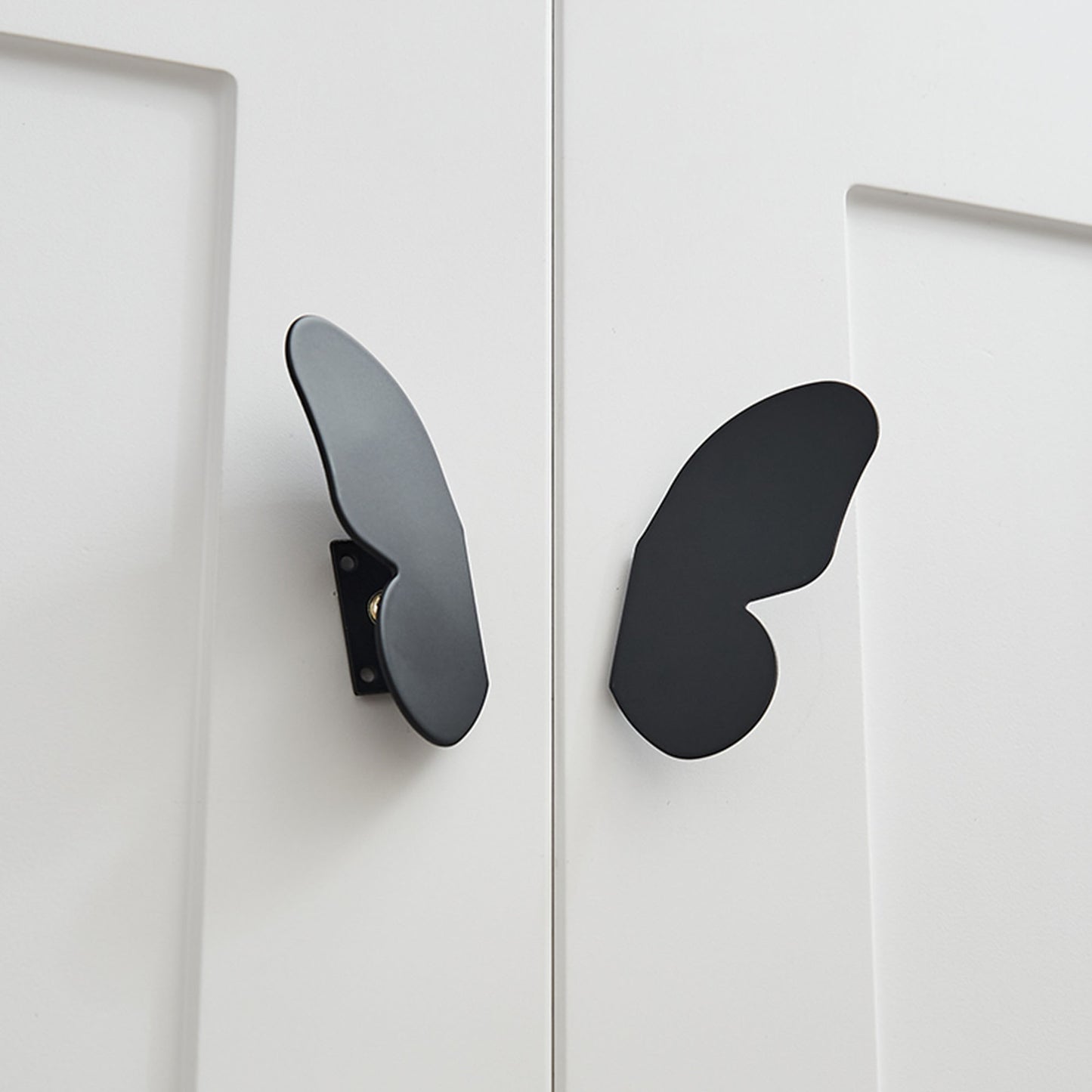 Modern Butterfly Wings Handles Pulls Knobs