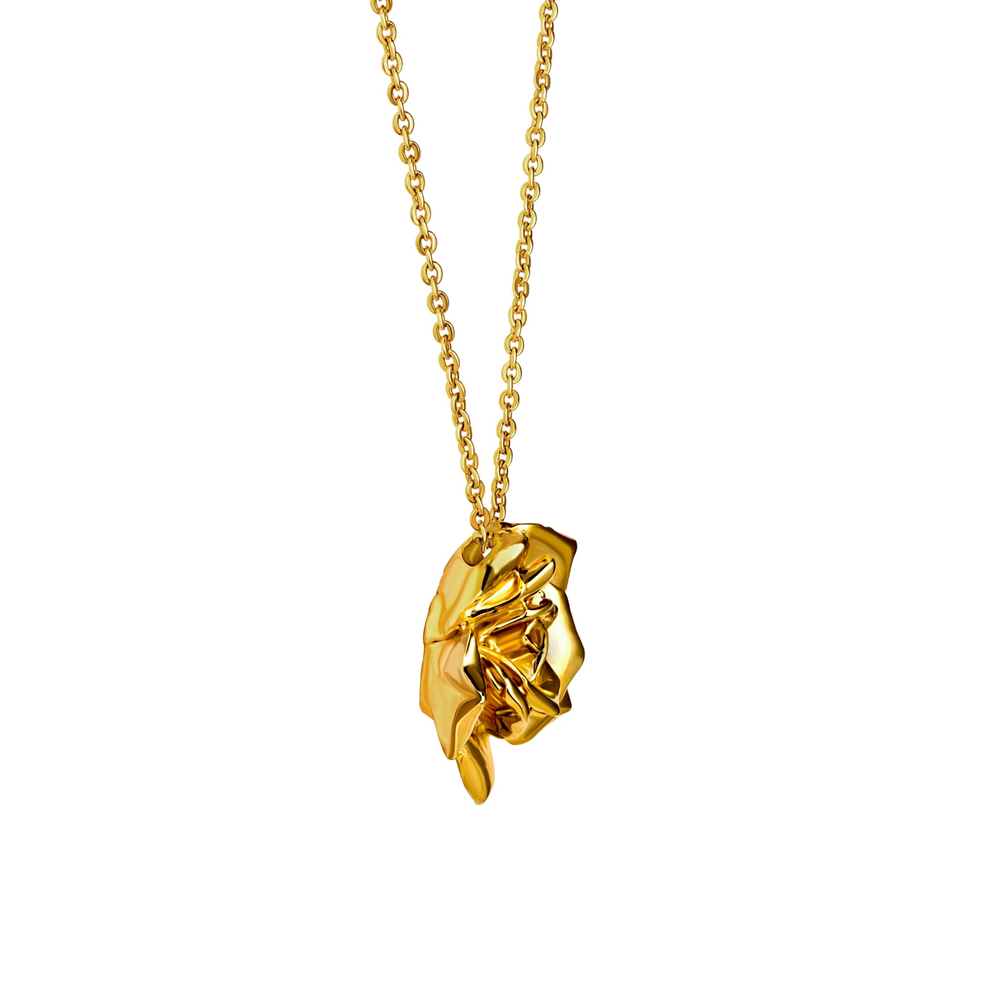Rosey Slider Rose Pendant Necklace