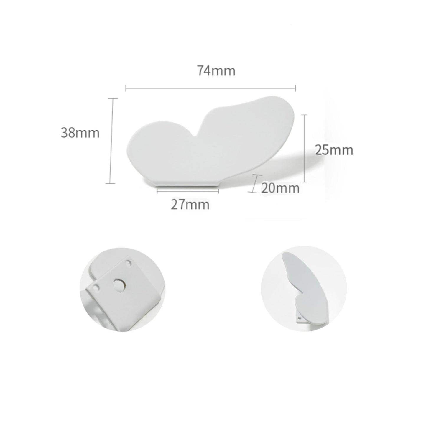 Modern Butterfly Wings Handles Pulls Knobs