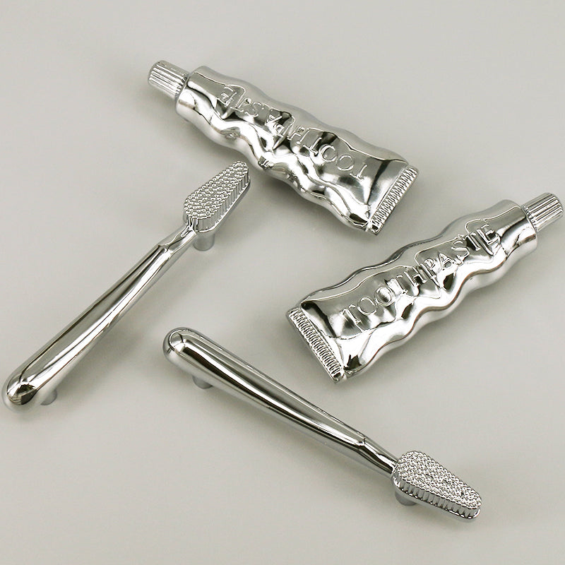 Toothbrush & Toothpaste Handle Pulls