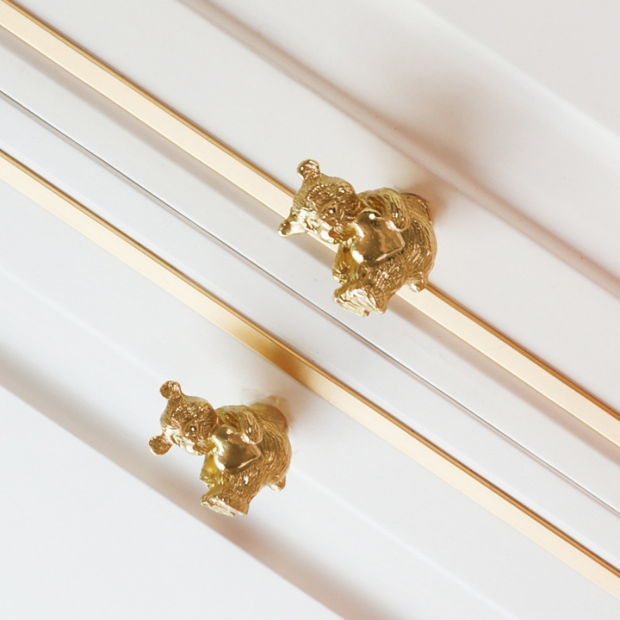 Teddy Bear Knob Handle Pull