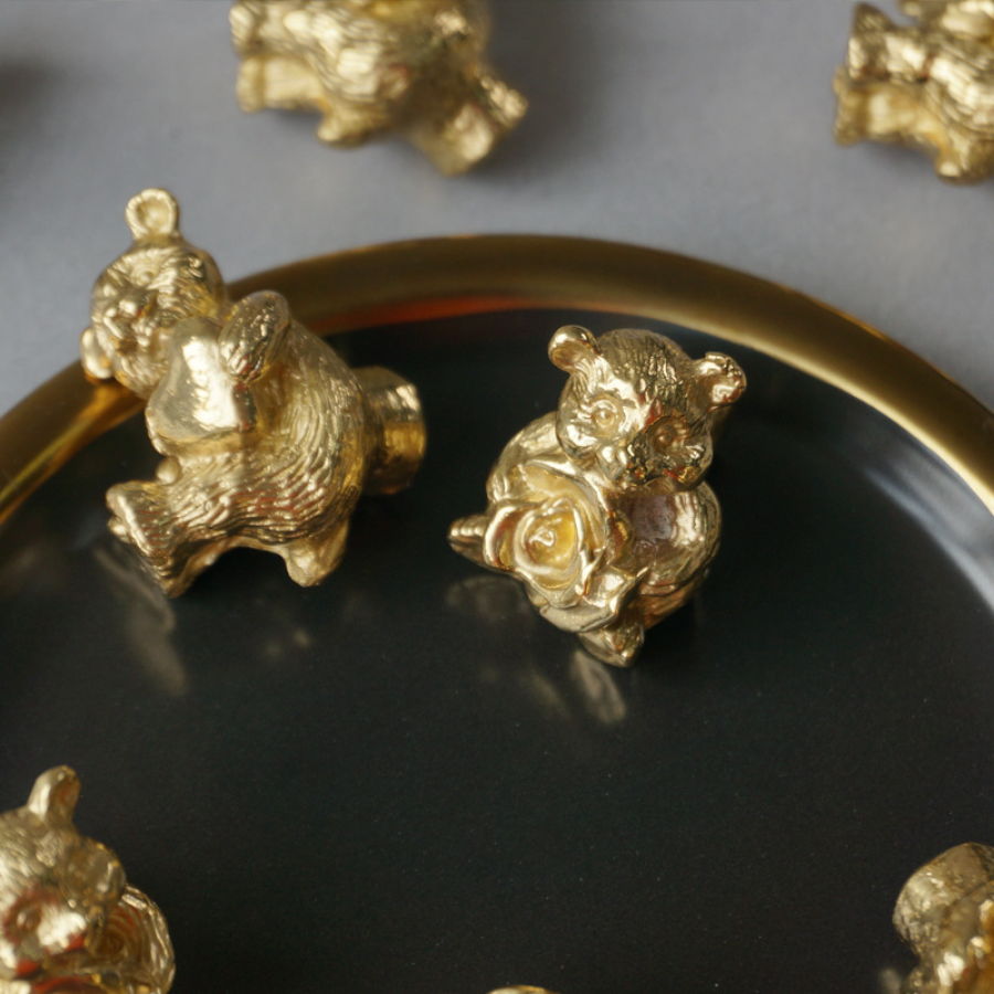 Teddy Bear Knob Handle Pull