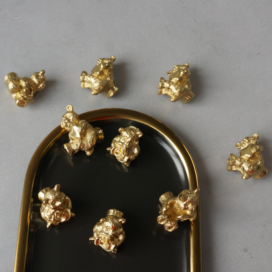 Teddy Bear Knob Handle Pull