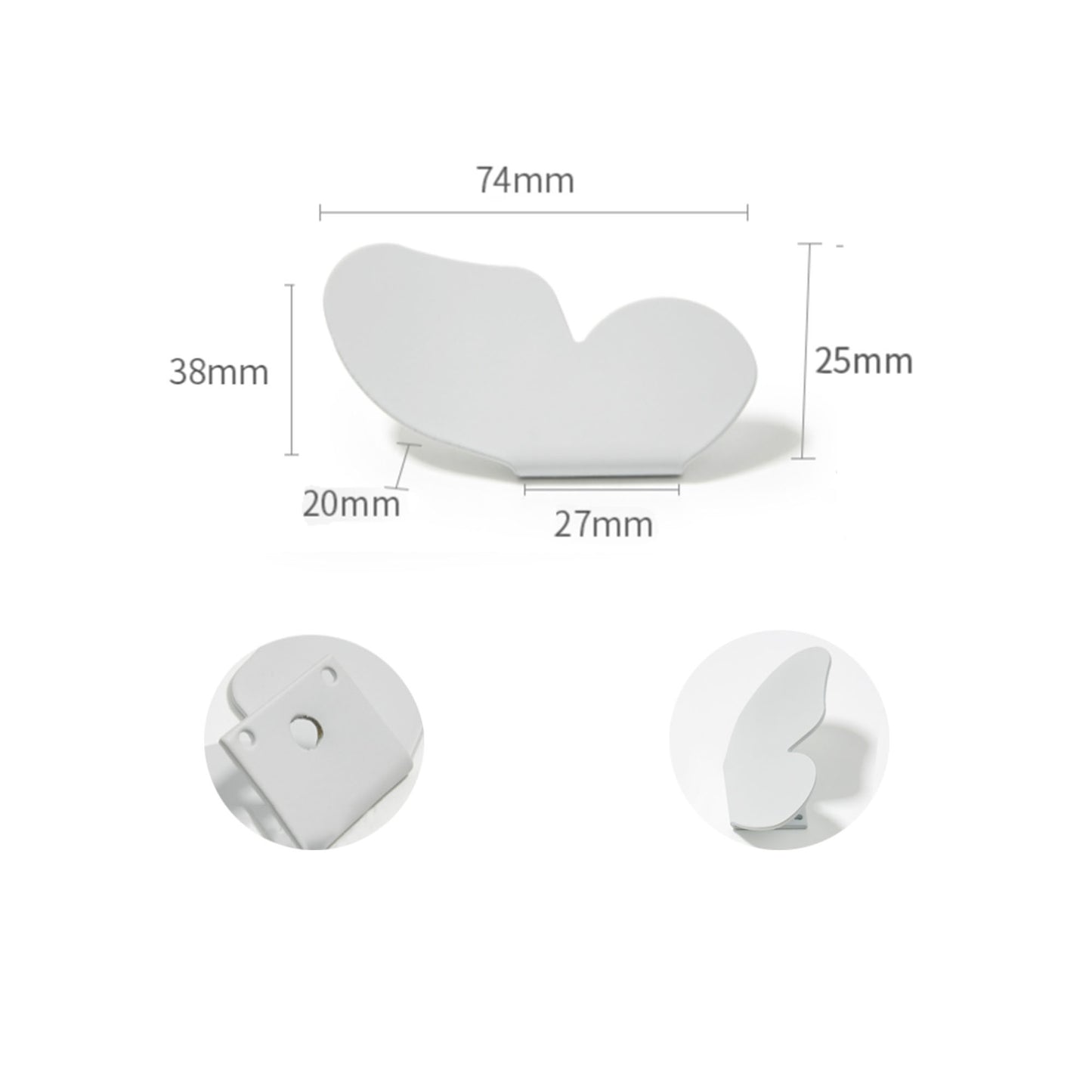 Modern Butterfly Wings Handles Pulls Knobs