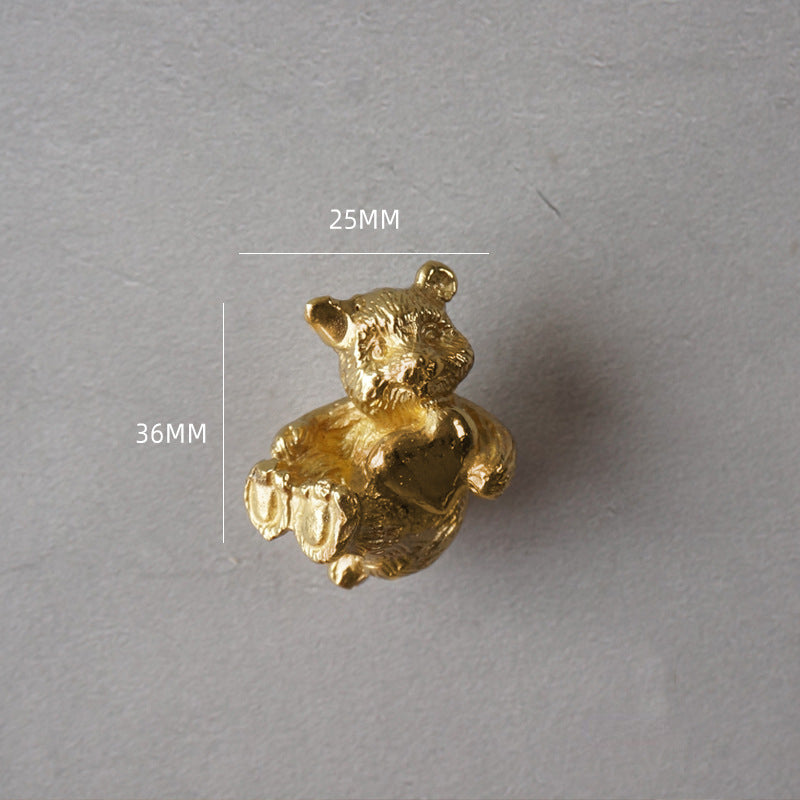 Teddy Bear Knob Handle Pull