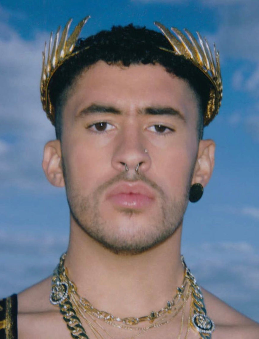 BadBunny worn Julius Caesar Headpiece