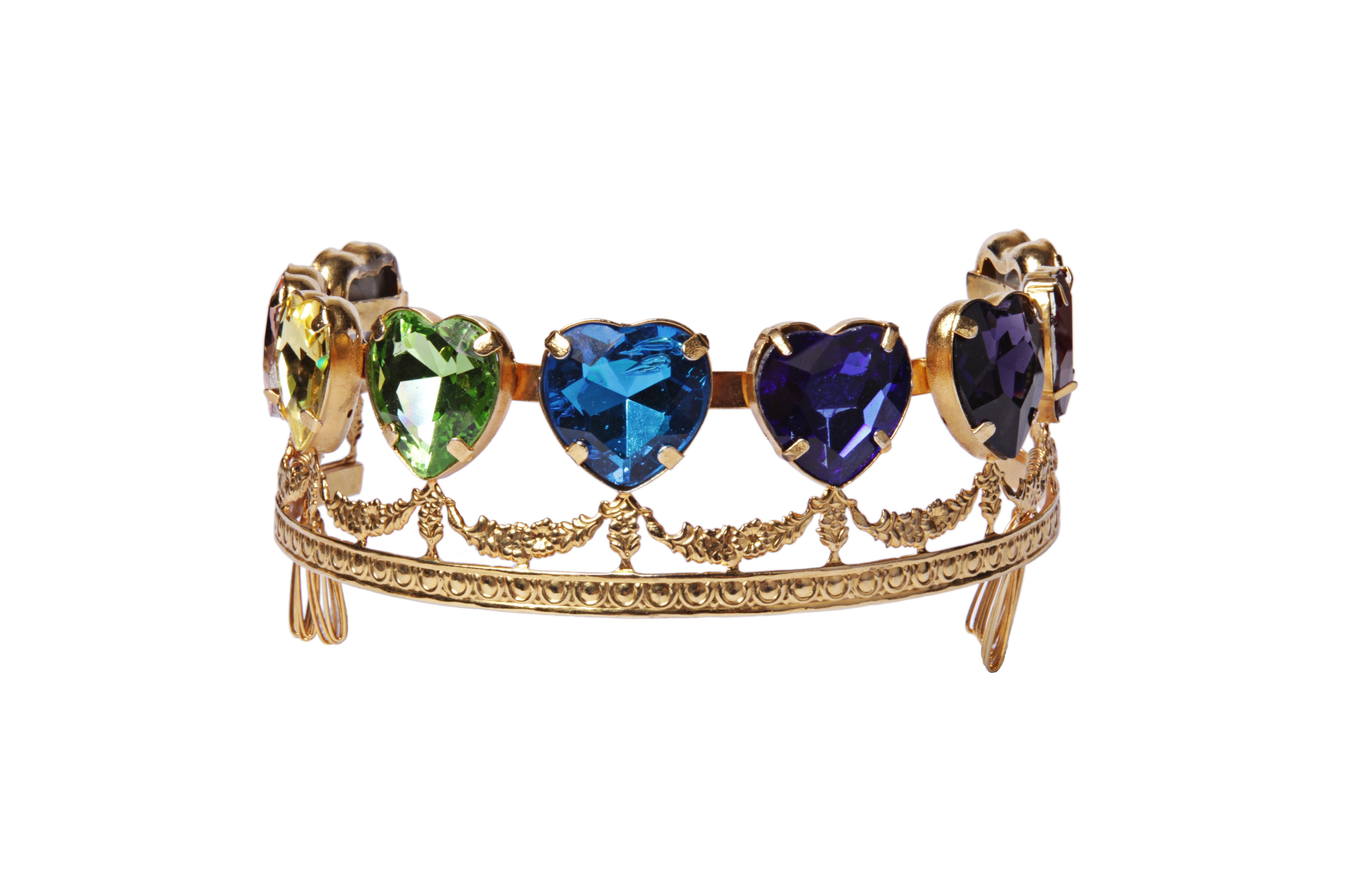 RAINBOW HEART TIARA crown Mordekai