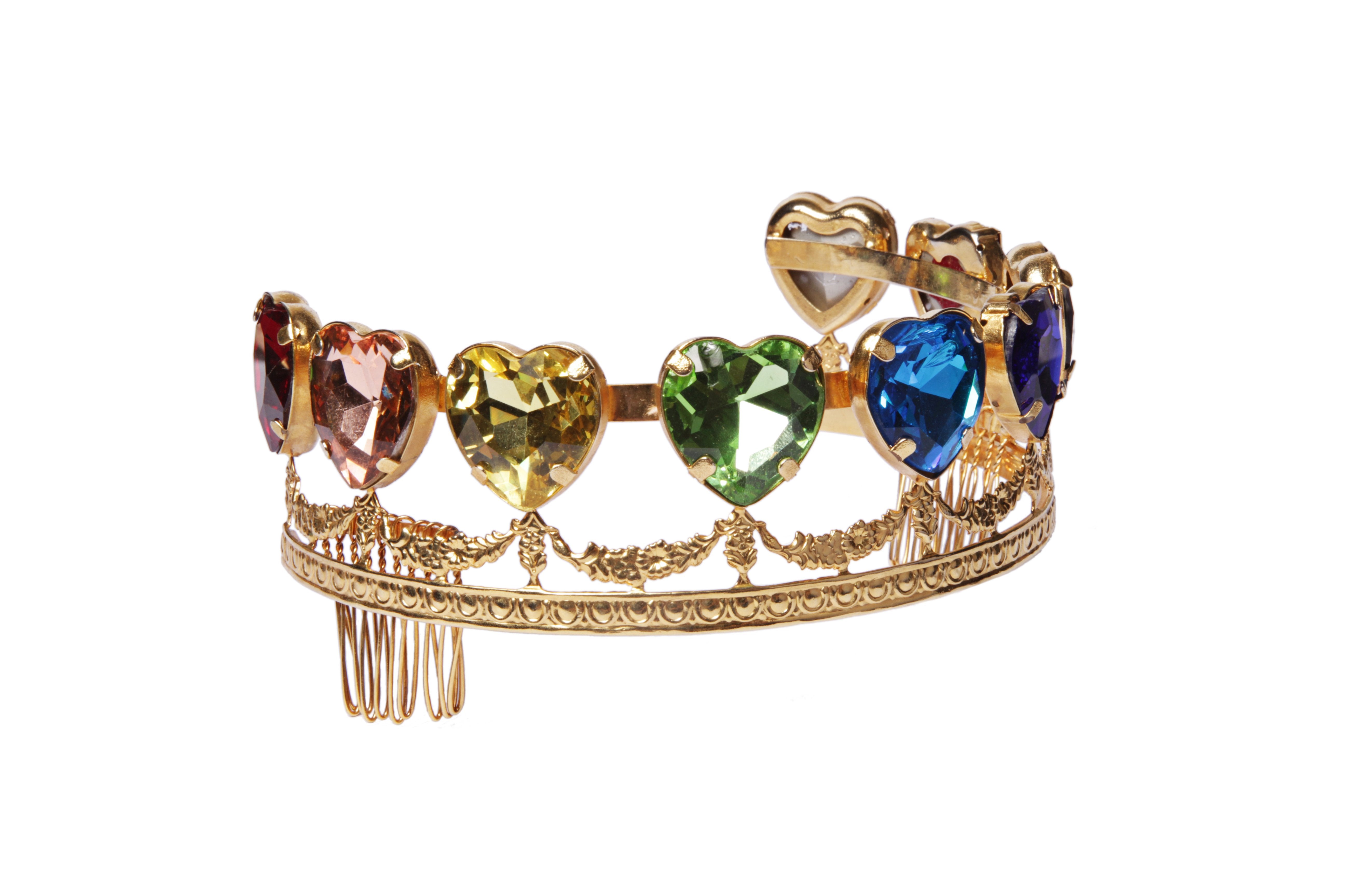 RAINBOW HEART TIARA crown Mordekai