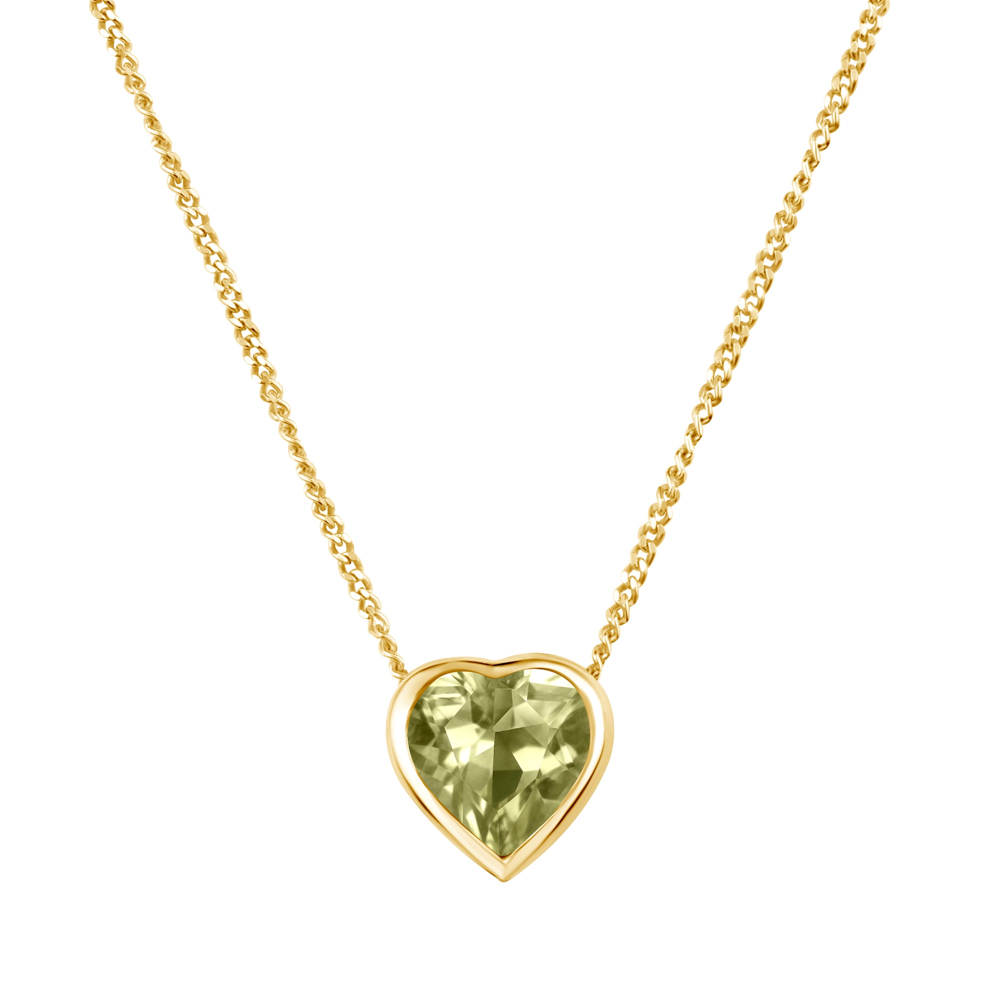 14K Birthstone Slider Necklace - Mordekai