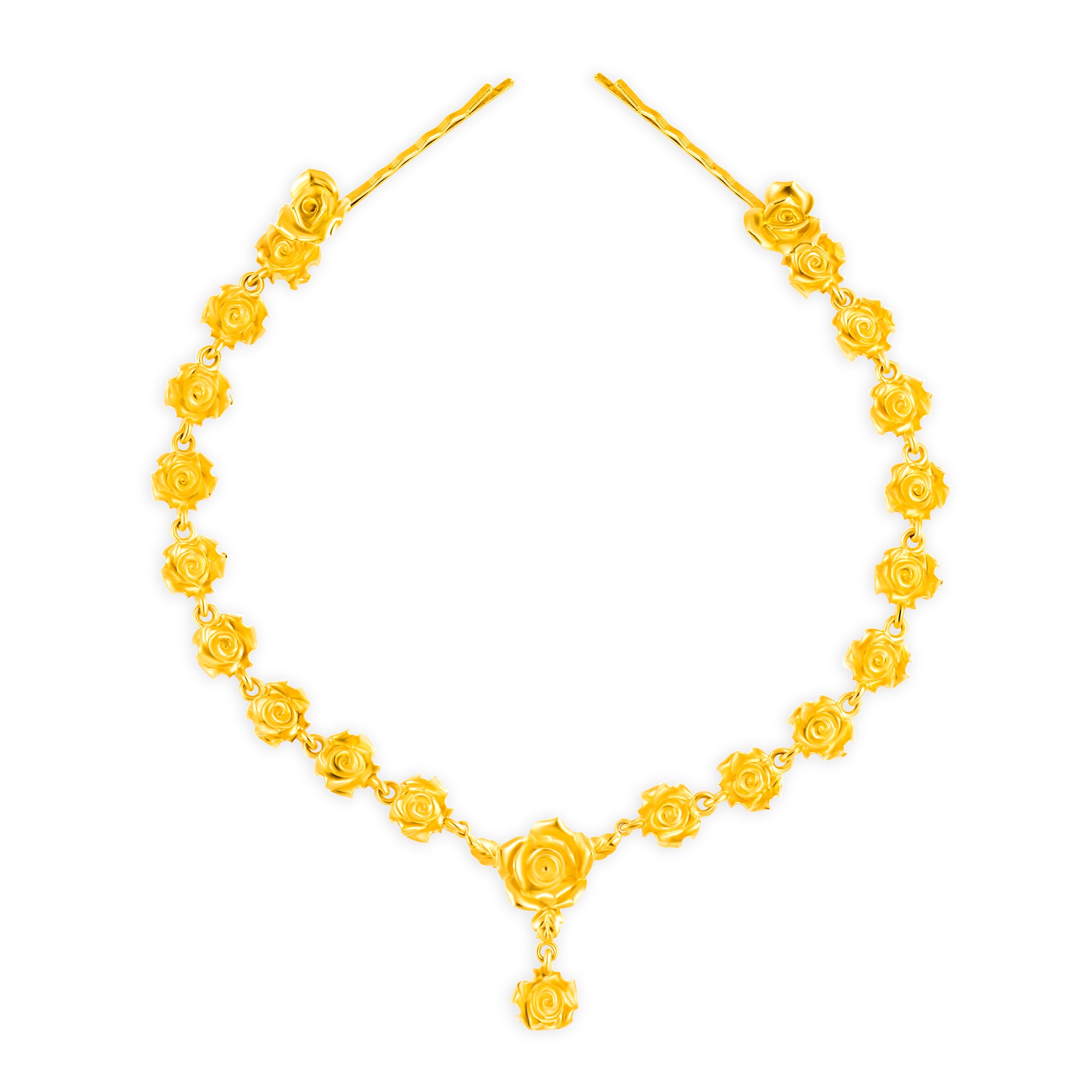 Rosette Tiara Headpiece