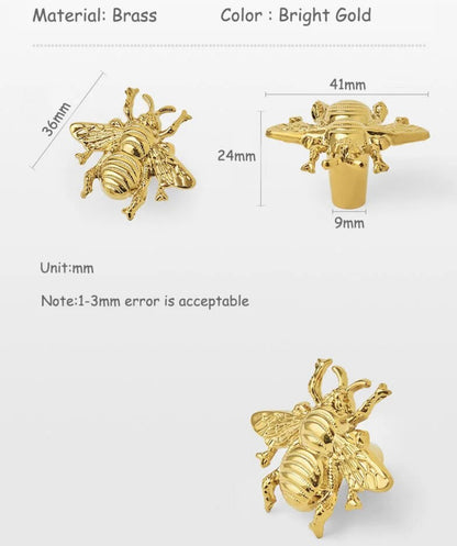Queen Bee Knob Pull Handle