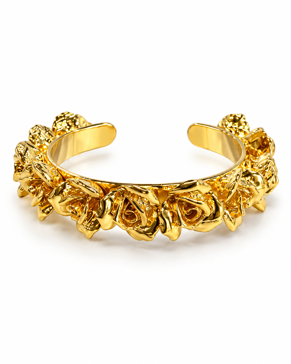 Rosette Cuff Bracelet