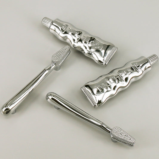 Toothbrush & Toothpaste Handle Pulls