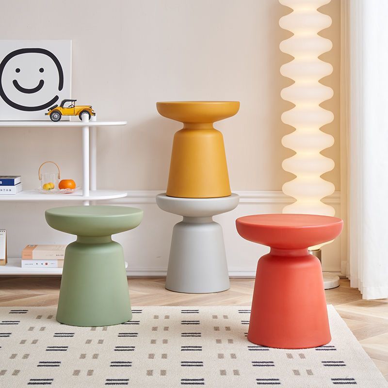 Pastel Color Stool Side Table