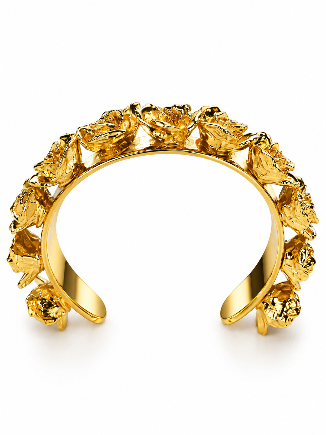 Rosette Cuff Bracelet