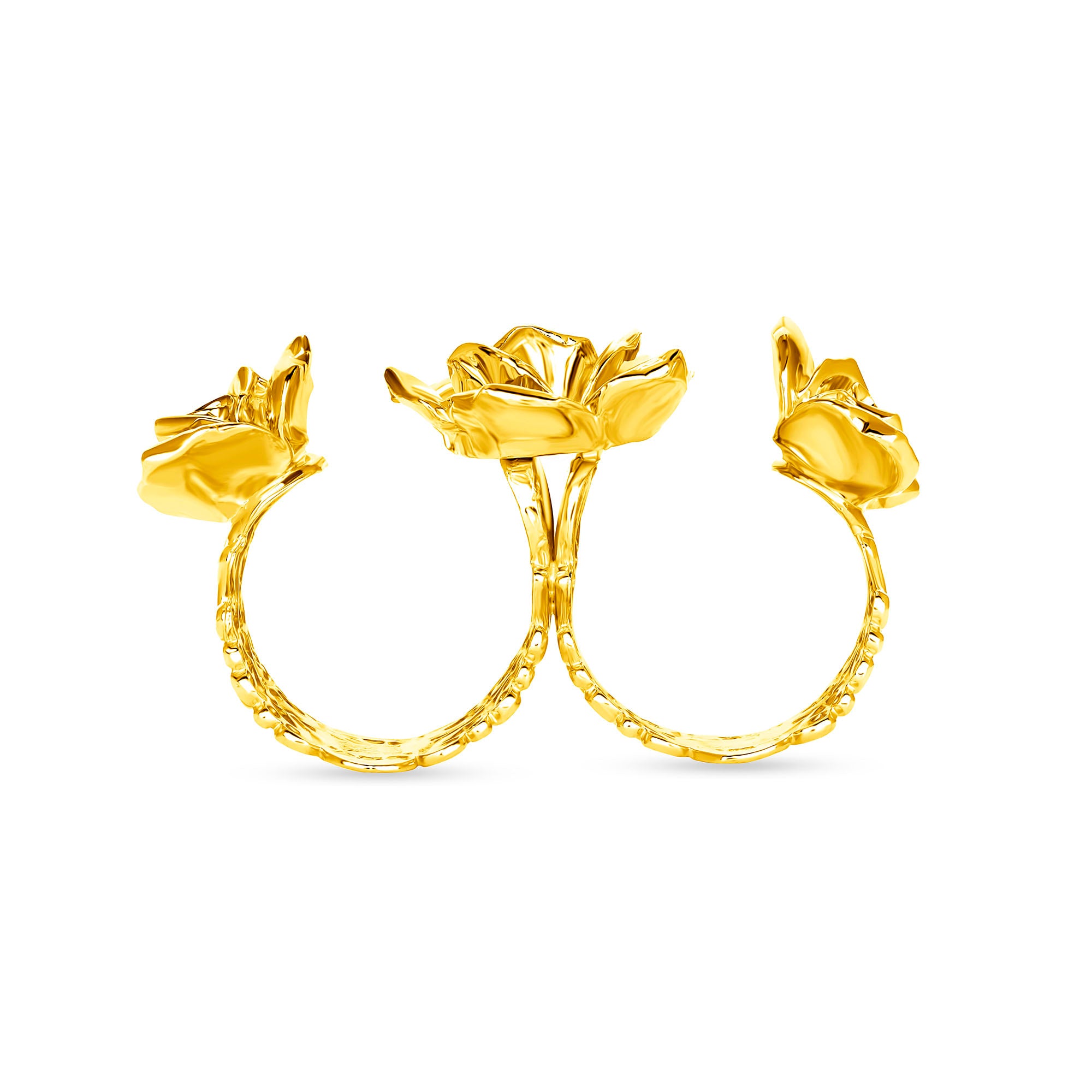 TRIPLE Rosey RING