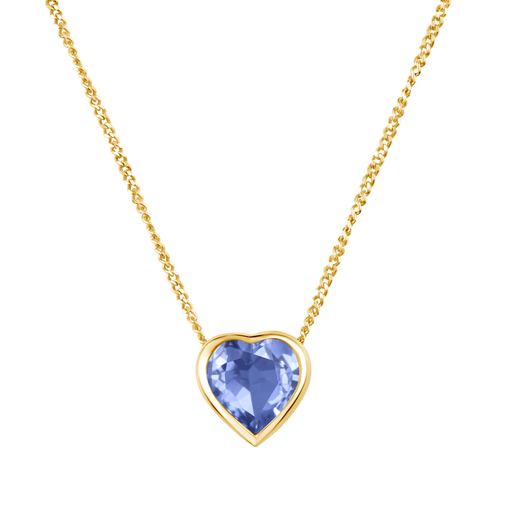 14K Birthstone Slider Necklace - Mordekai