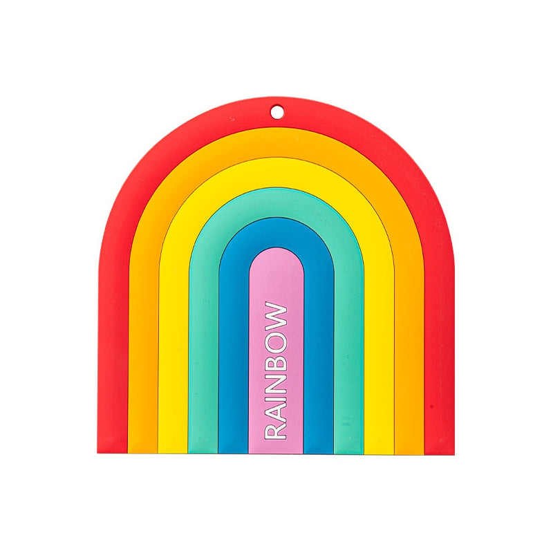 Rainbow Silicone Table Mat