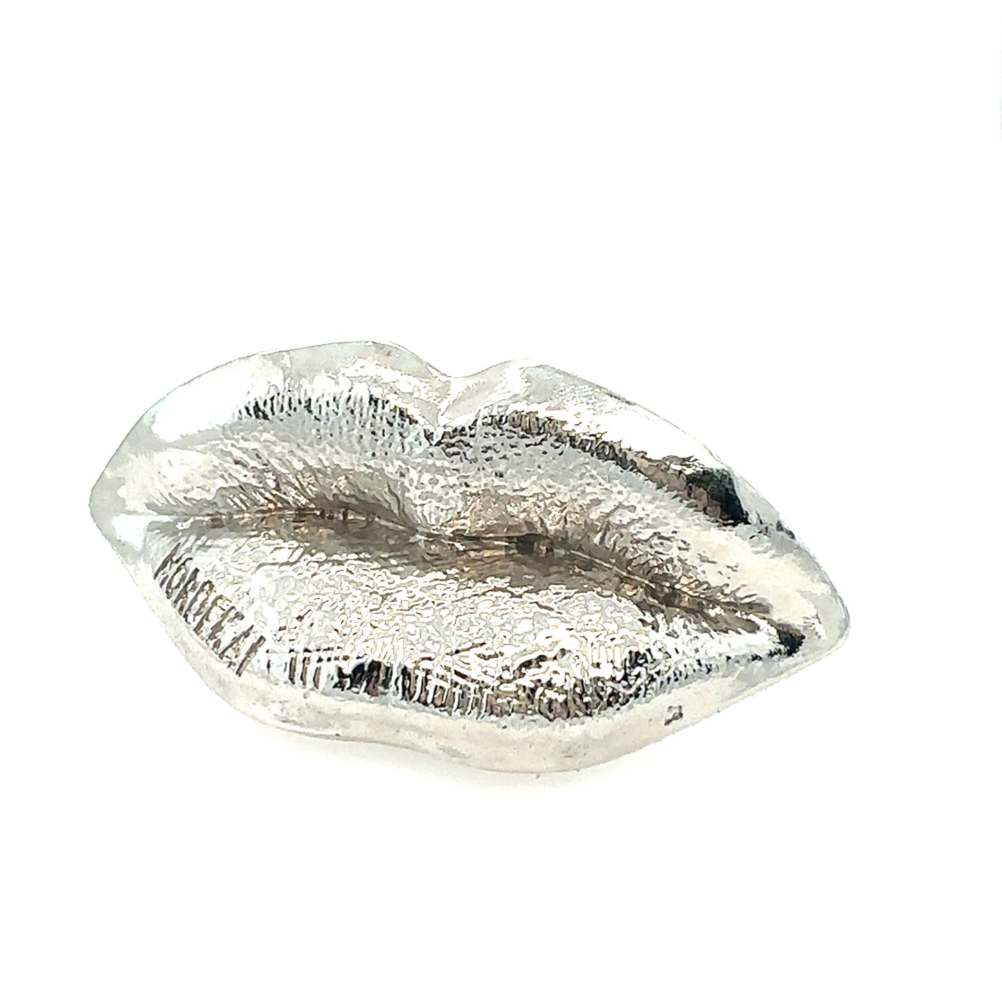White Gold Lips Ring