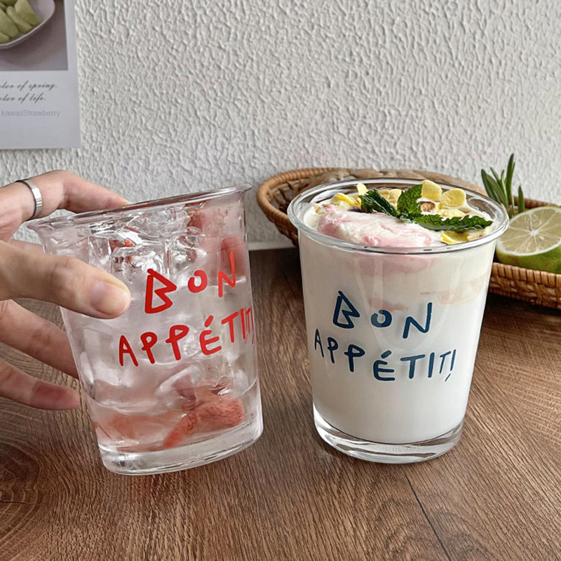 Bon Appétit Glass Cup