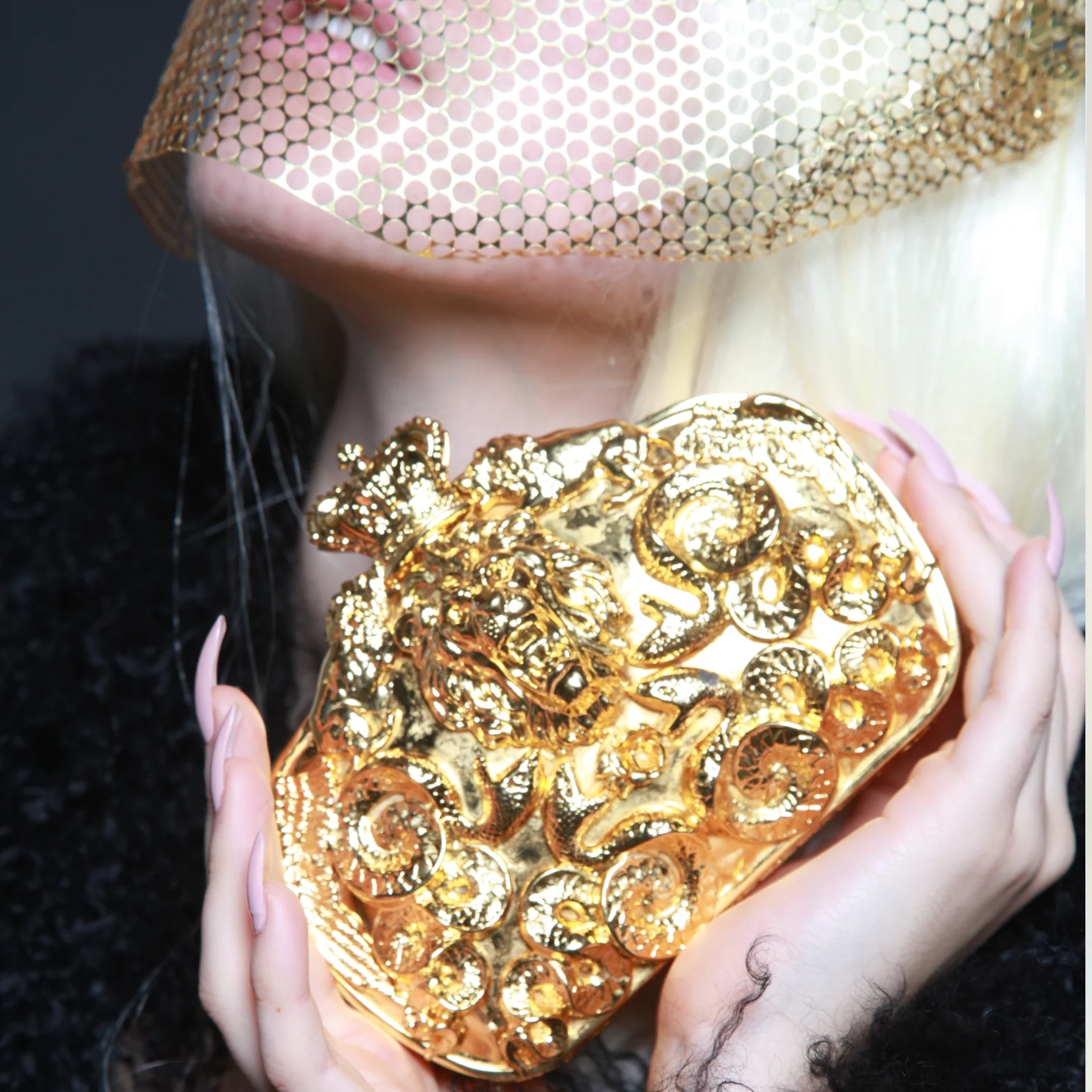 Lion King 24k Clutch Bag