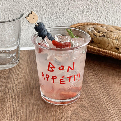 Bon Appétit Glass Cup