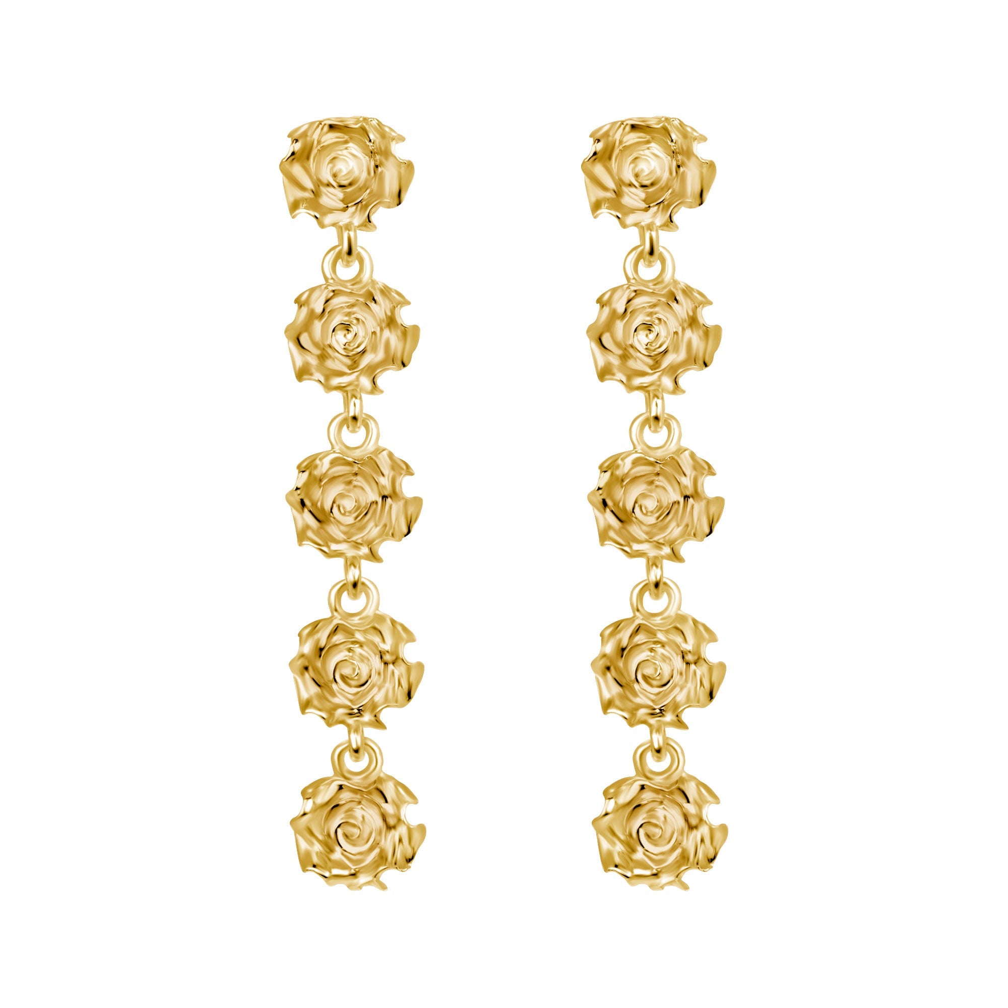 Chandelier Rosette Earrings - Mordekai