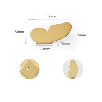 Modern Butterfly Wings Handles Pulls Knobs