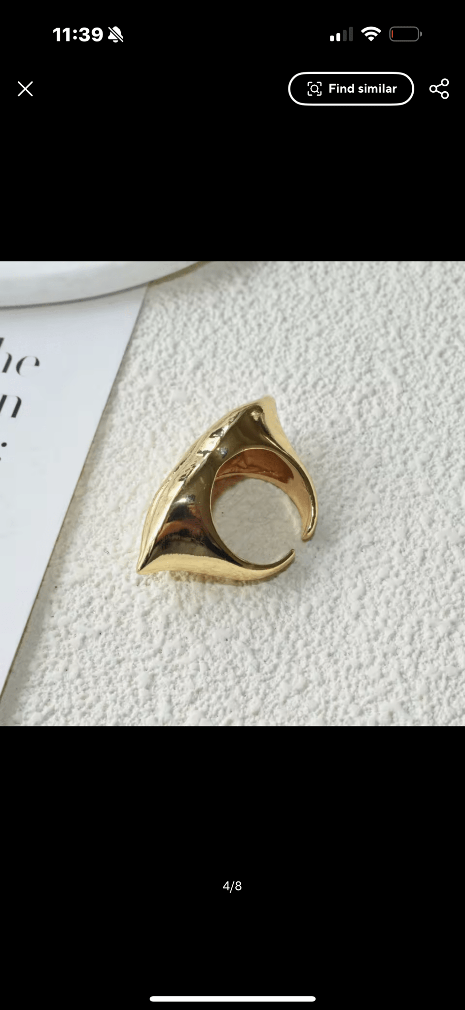 Small Lips Ring - Mordekai