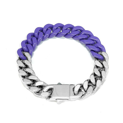 By Color Cuban Bracelet