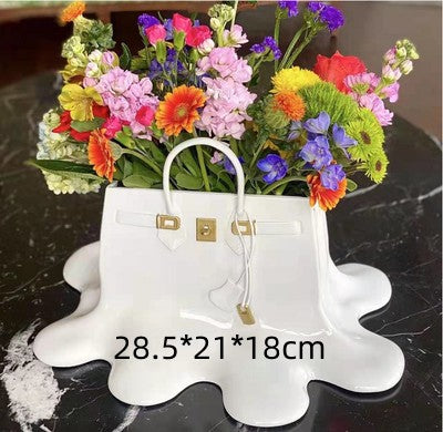 B*rkin Bag Vase