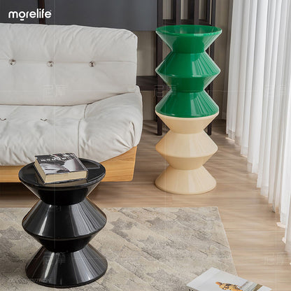 Zig Zag Stool Side Table