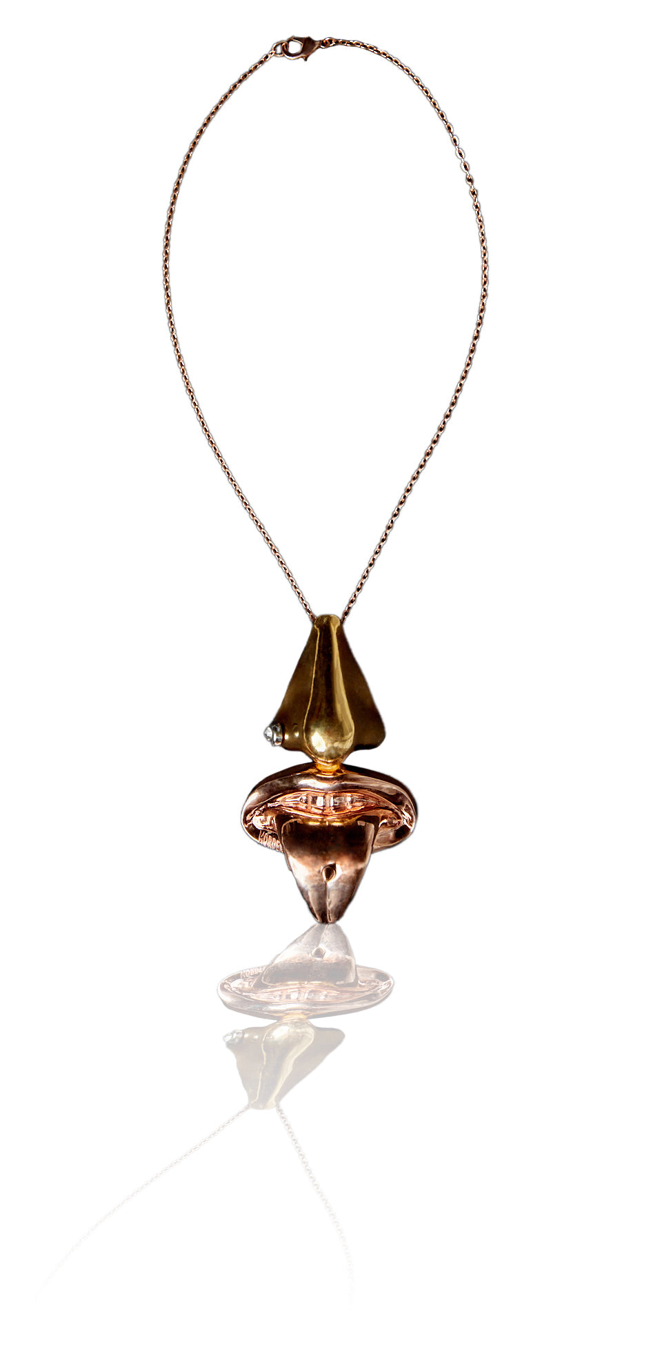 Pierced Tongue Perfume Pendant