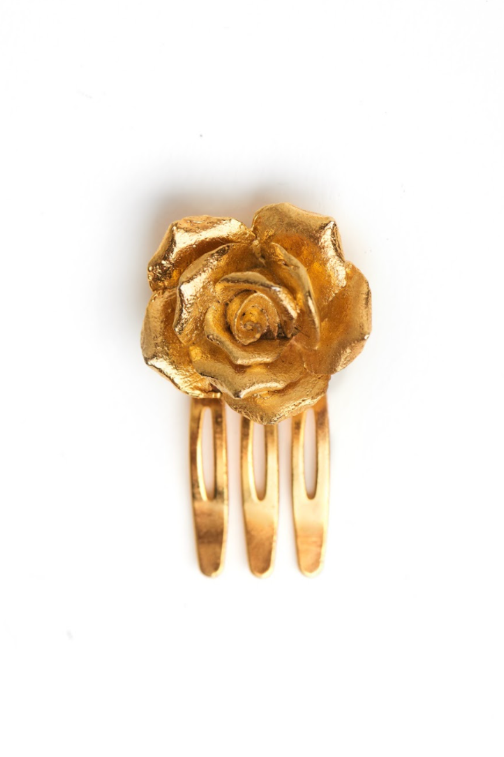 Rosette Hair Comb