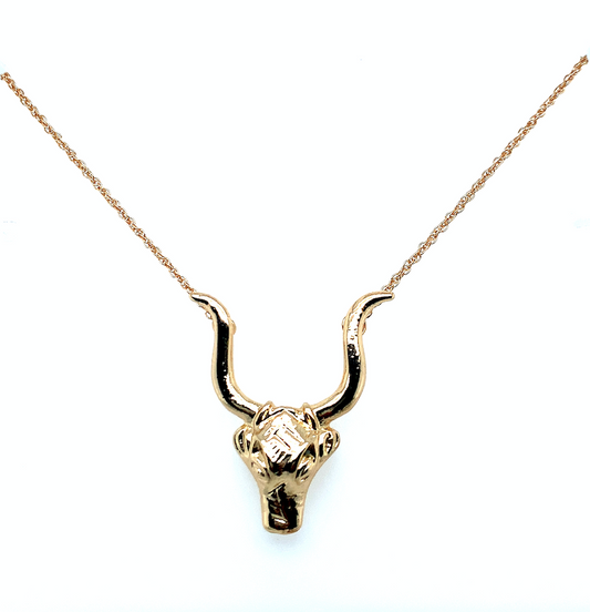 ♉ Taurus (Bull) Necklace