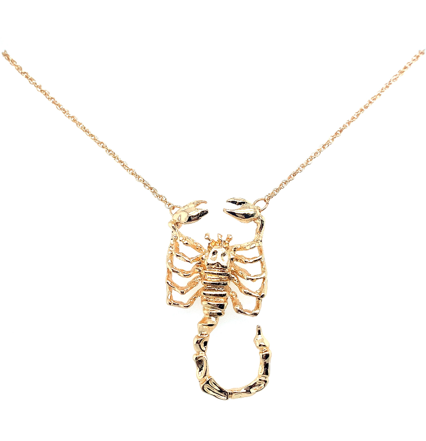 ♏ Scorpio (Scorpion) Necklace