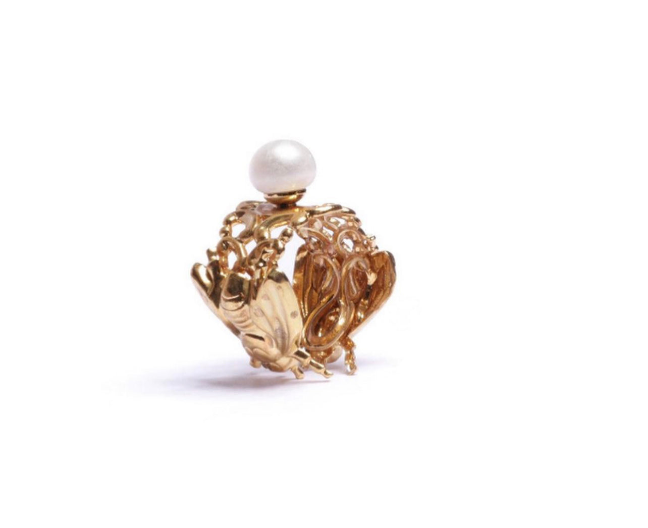 QUEEN BEE PEARL RING