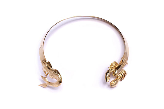 lobster / mermaid choker Neckpieces Mordekai 