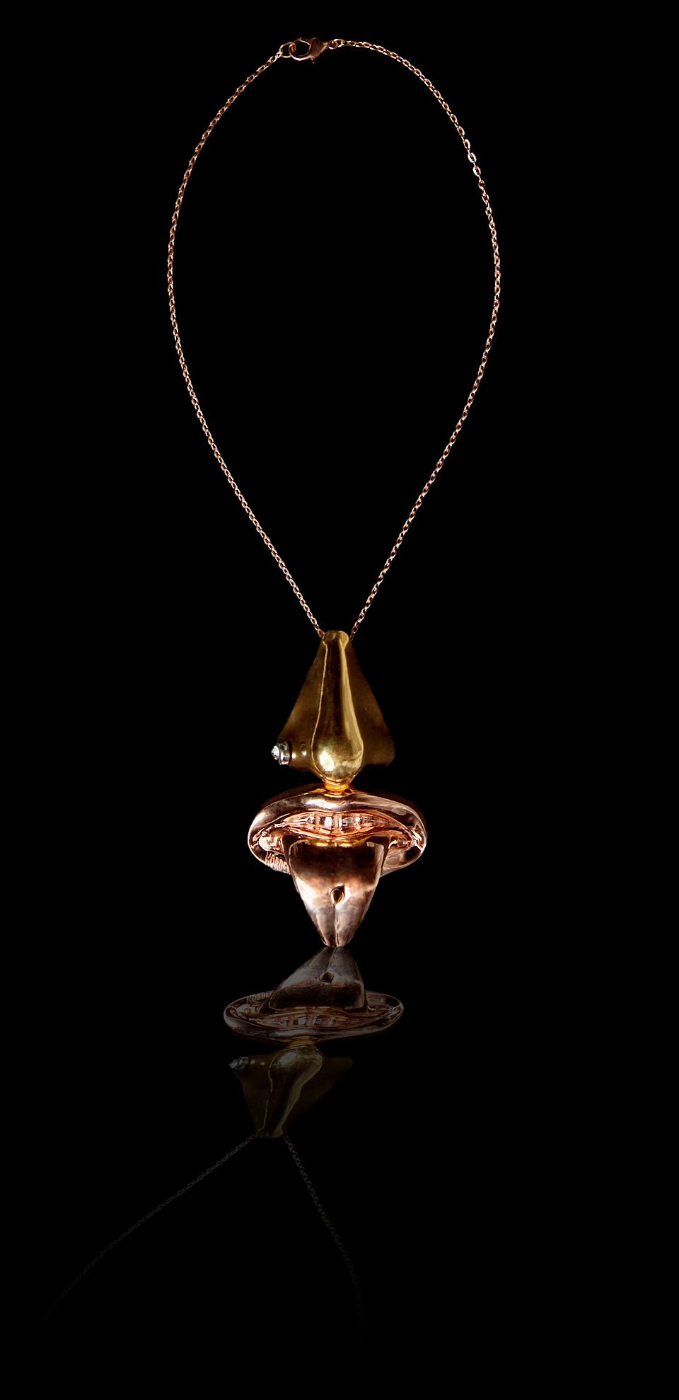 Pierced Tongue Perfume Pendant - Mordekai