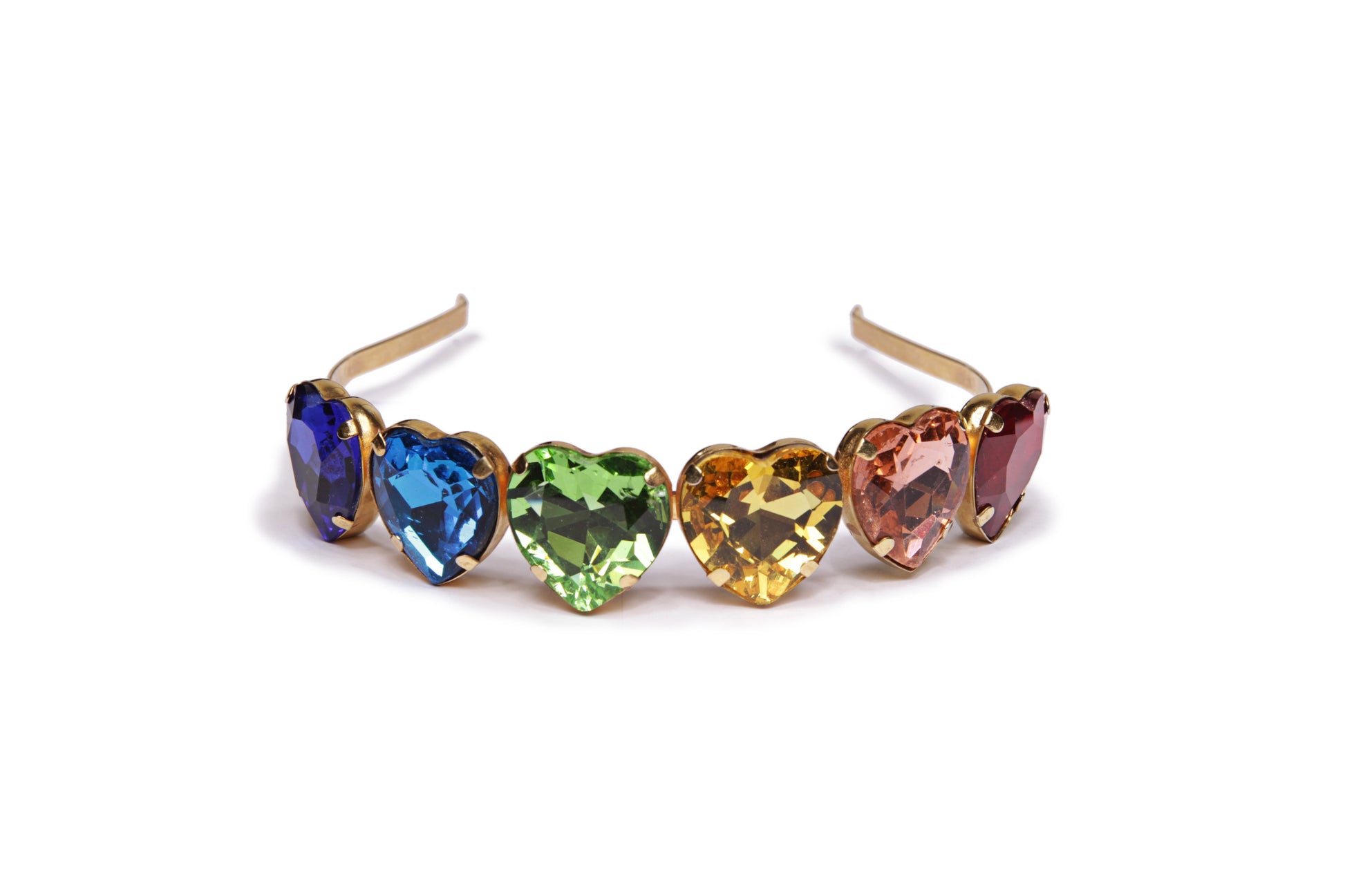 RAINBOW HEART HEADBAND Headband Mordekai 