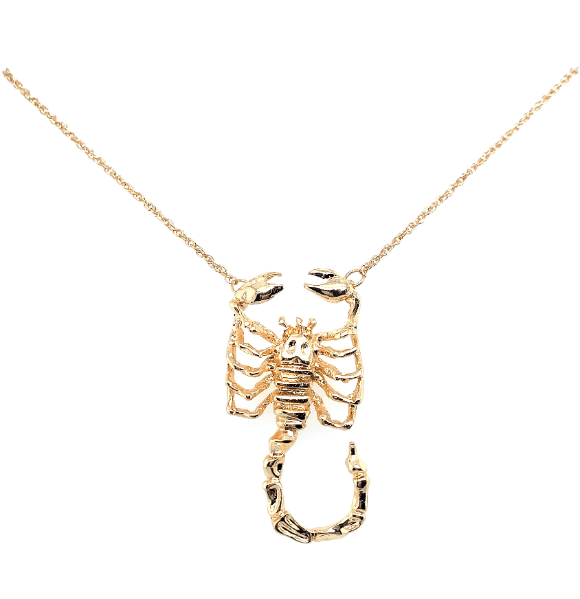 ♏ Scorpio (Scorpion) Necklace - Mordekai
