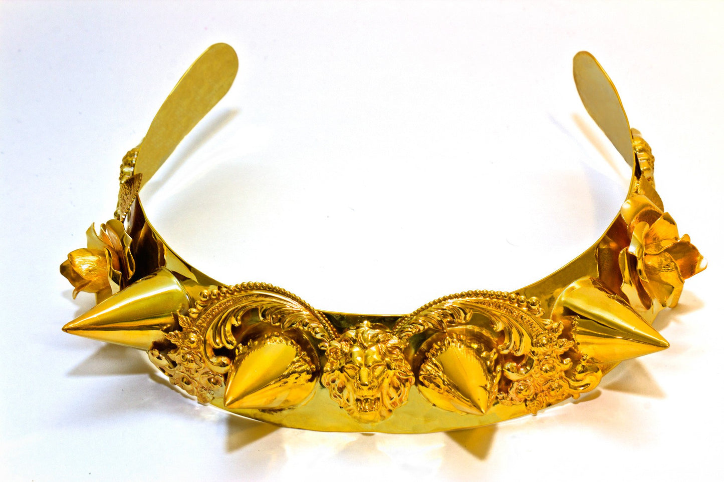 Spike lion diadem tiara crown Mordekai 